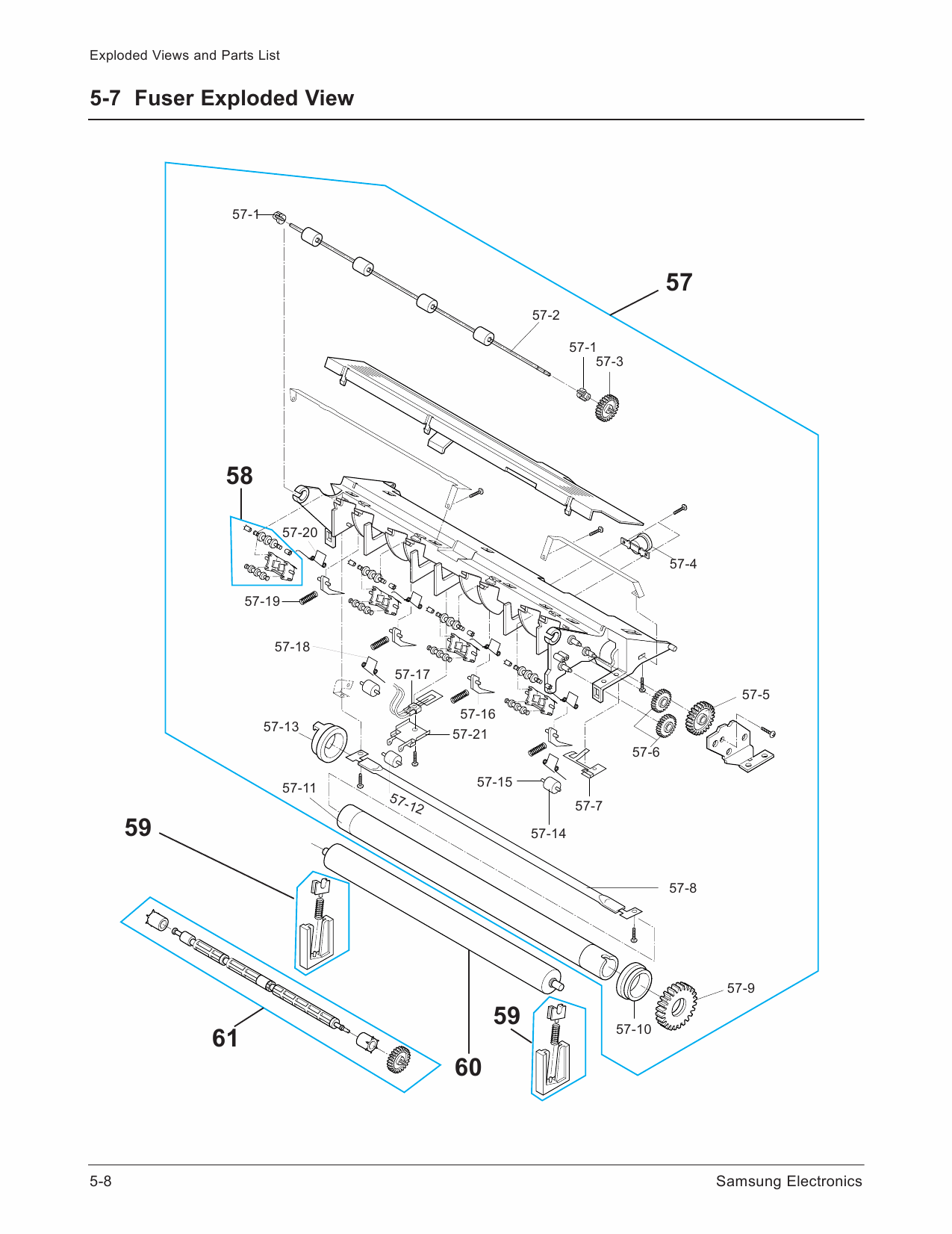 Samsung Laser-Printer ML-5000A Parts and Service Manual-5